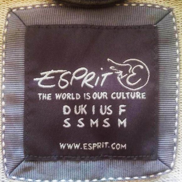 Grey stretchy blazer by Esprit, Small - Picture 2 of 5